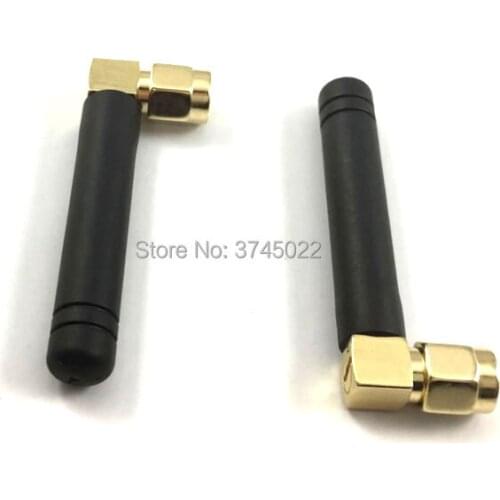 5pcs Sma Male Connector High Gain 2dbi 3G Antenna Length 4.6cm Rubber Aerial