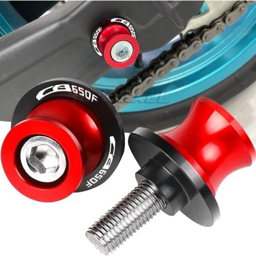 8MM For HONDA CB650F 2014 2015 2016 2017 2018 CB 650F CB 650 F Motorcycle CNC Swingarm Sliders Screw Swing Slider Stand Screws