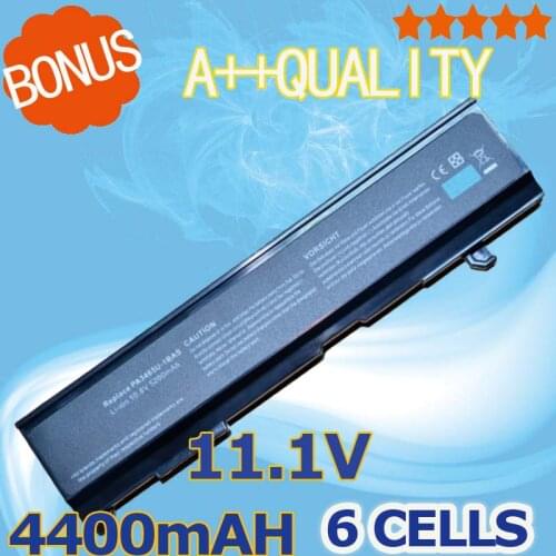Laptop Battery for Toshiba Satellite A105-S101 A105-S2 A110-101 A135 A80 A85 M105-S10 M45-S165 M50-180 M70-122 Pro M70 M70-134