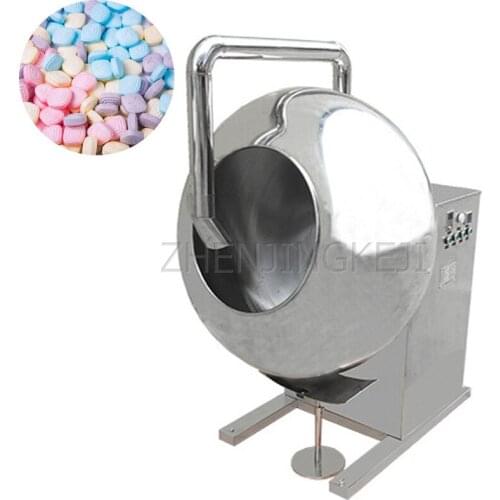 380V Candy Seed Sugar Chocolate Coating Machine Polishing And Waxing Of Tablets Apply For Food And Pharmaceutical Processing
