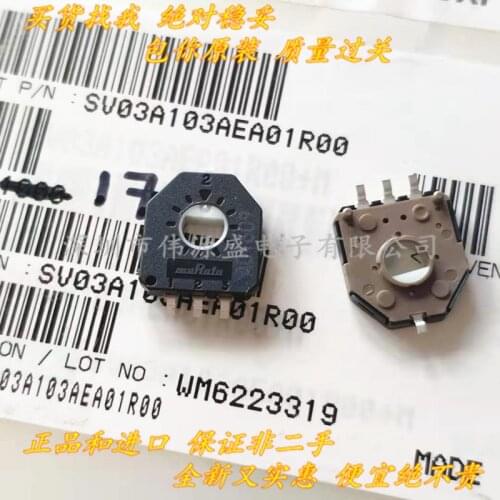 Free Shipping For All 10PCS SV01A103AEA01R00 SV03A103AE01R00 Rotation Angle Sensor Vernier Potentiometer 10K