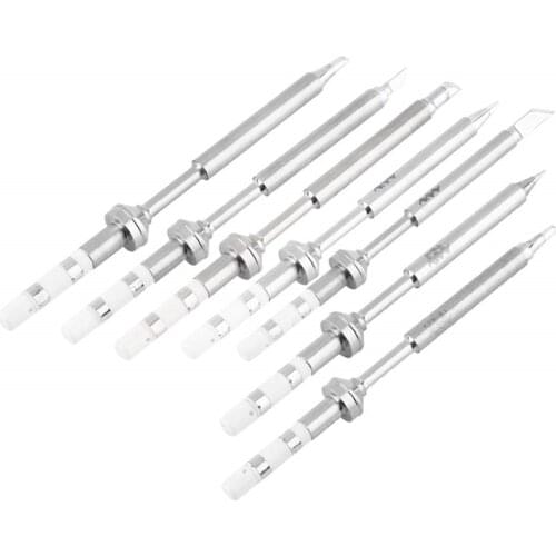 Free shipping Soldering Solder Iron Replacement Tip for TS100 Soldering Station Tool Kit TS-B2 TS-BC2 TS-C4 TS-D24 TS-I TS-K 7pc