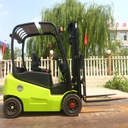 SYNBON Hydraulic Electric Forklift SYF15D Four Wheels 1.5Ton Large Capacity Stacker Trucks