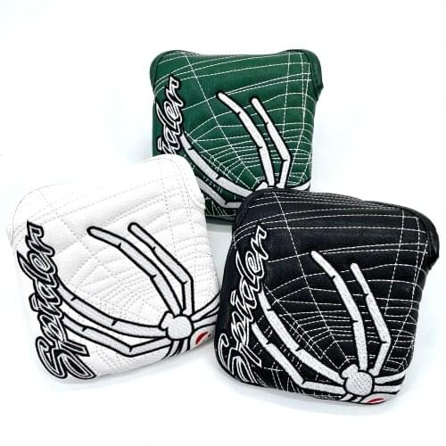 Golf Mallet Putter Spider Headcover with Hoop&Loop Closure for Taylormade MySpider X ,Spider X ,Spider S Putter,(Magnetic Closu)