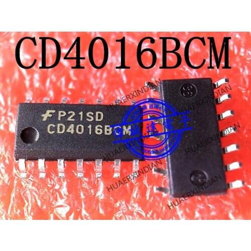 New Original CD4016BCMX CD4016BCM SOP14