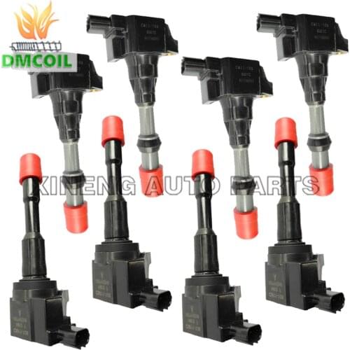 ORIGINAL QUALITY FRONT AND REAR IGNITION COIL FOR HONDA CIVIC VII VIII HYBRID (01-) FIT II III (02-) JAZZ CM11-108 CM11-109