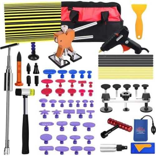 OUTILS POUR ENLEVER LA DENT OUTIL DE RÉPARATION DE DENT SANS PEINTURE RÉPARATION DE DENT DE VOITURE MARTEAU INVERSE COLLE PD