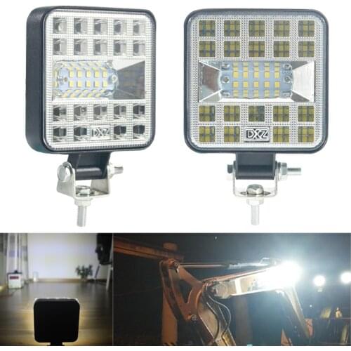 RXZ 4 Inch 9V-30V 87W Work Light Bar Flood Spot Beam Offroad Car Truck Daylight Refitting Lamp Cross-country For SUV Driving Fog