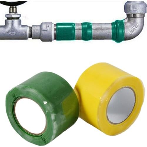 Repair Tape Self Fusing Wire Hose Bonding Rescue Performance Transparent Silicone Pipeline Seal Water Pipe Strong Gadgets