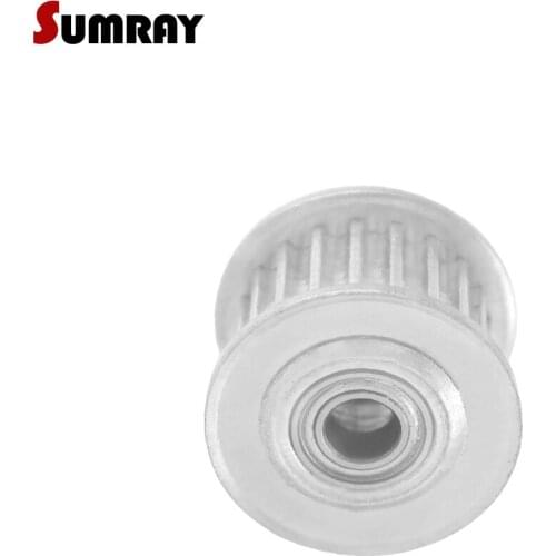 SUMRAY XL Idler Pulley 18T With teeth Passive Pulley Wheel Bore 5/6/7/8/10/12/15mm Width 11mm Tooth Belt Idler Pulley