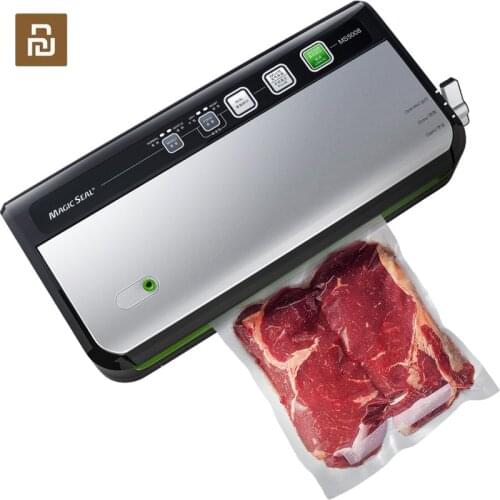 MAGIC Best Food Vacuum Sealer 220V/110V Automatic Commercial Household Food Vacuum Sealer Packaging Machine Include 10Pcs Bags