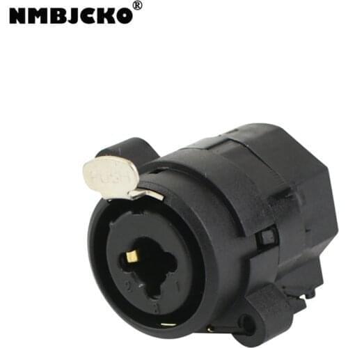 NMBJCKO high quality Combo sheet 6.35 jack stereo female or 7 pin xlr chassis d standard