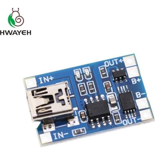 5PC MINI USB 1A Lithium Battery Charging Board Charger Module With Protection TP4056