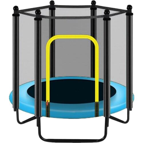 Trampoline Safety Net UV-Resistant Garden Trampoline Replacement Net For 3.97ft/4.59ft/4.92ft 6 Poles Trampolines