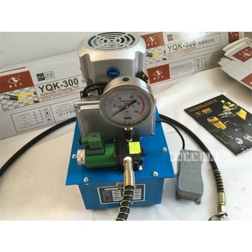 ZCB6-5-A Ultra-high Voltage Electric Pump Pydraulic Pump Piston Pump 220V/380V 0.75KW 70MPA 7 L (Pedal Type-With Solenoid Valve)