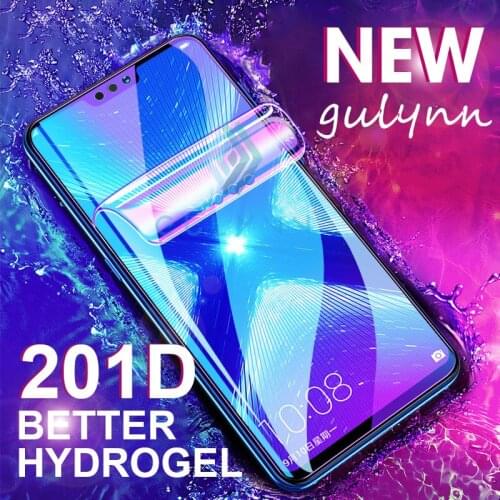 Hydrogel 201D Curved Soft Film For Huawei Honor 8X 9X 9XPro 10 20 Lite Pro Mate 40 P30 Pro Anti Blue Light Screen Protector Film