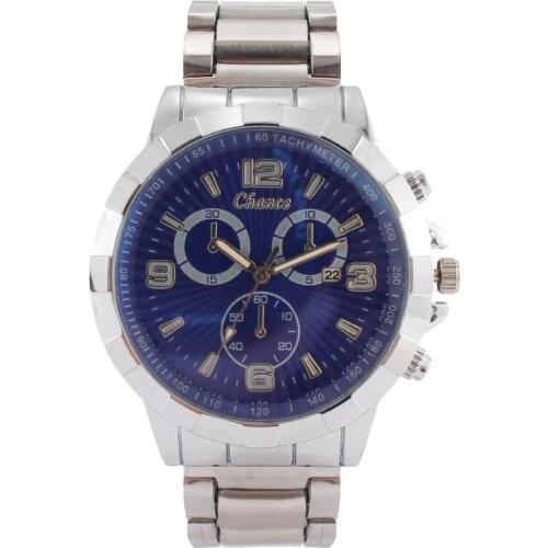 Men Quartz Analog Wristwatch Stainless Steel Watchband Casual Men Fashion Males Watches Round Dial Clock Gift