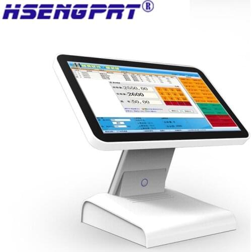 Payment pc all in one pos system 15 inch POS Cash Register Support to Run any restarant Software with 32G SSD