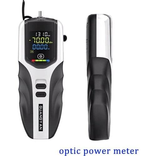 OPM high precision Rechargeable ptical power meter G750 Color LCD Screen fiber optic power meter with flash light