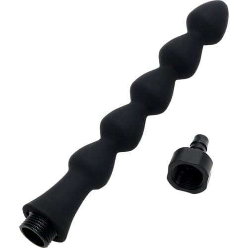 IKOKY Sex Toys for Men Women Anus Enema Tool Anal Vaginal Washing Enemator Anal Cleaning Cleaner Erotic Toys Butt Plug Faucet