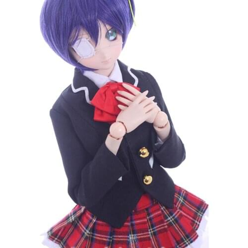 [wamami] 300#Chuunibyou Cosplay Costume School Uniforms For 1/3 SD AOD DOD BJD Dollfie