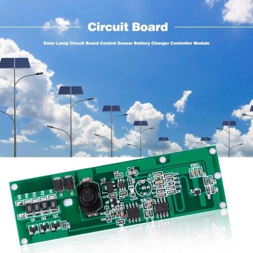 1.2V Solar Light Controlled Board Module Ni-MH Battery Constant Lighting Road Lamp Circuit Module For Home Solar Landscape Light
