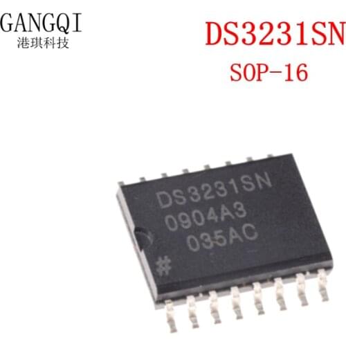 2pcs DS3231SN SOP16 DS3231 SOP DS3231S SOP-16 3231SN DS3231N