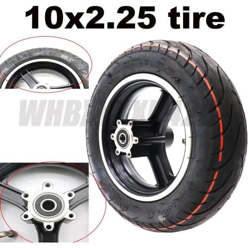 Free shipping 10 inch 10x2.25 CST Electric Scooter Balancing self Smart Balance Tire 10 inch 10*2.25 tyre and alloy hub