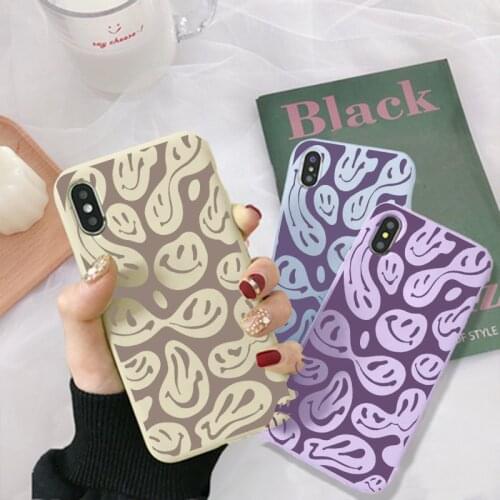 Funny Cute Smiley Couple Case For Samsung Galaxy A50 A51 A52 A32 A71 A12 A22 S20 FE A21S S9 S8 S10 S20 S21 Plus Ultra F12 Cover