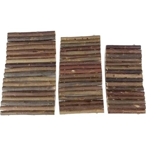 Hamster Wooden Swing Hideout Rat Bridge Teething Toys Rabbits Climbing Ladder Bridge Exercise Playing Teeth Care Toy