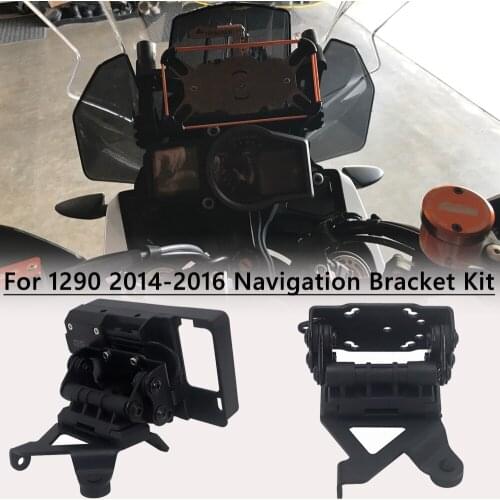 For 1290 Super Adventure 1290 Adv 2014 2015 2016 Motorcycle Accessories Mobile SMART Phone Holder GPS Navigation bracket Kit