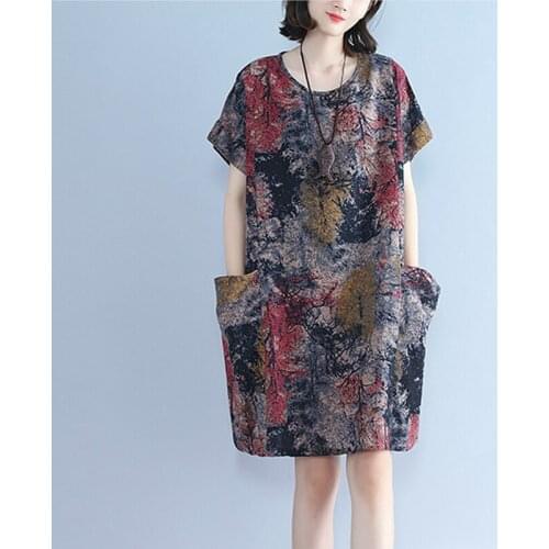 Летние платья больших размеров HELELYN China At AliExpress