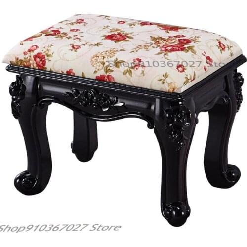 European-style Coffee Table Stool Short Stool Sofa Stool Home Adult Fashion Creative Living Room Child Shoe Changing Stool