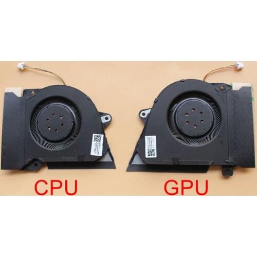 New Laptop CPU GPU Cooling Fan for Asus ROG Zephyrus G14 GA401 GA401I GA401IV GA401IU Cooler 13NR03F0AP0101 13NR03F0AP0301 12V