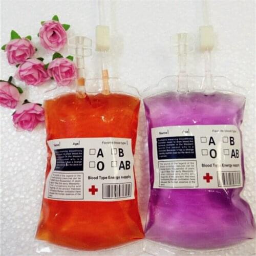 Blood Drink bags, Mocktail cordial juice tea beverage bag, cafe pub bar beverage drink bag 25PCS 400ML-480ML
