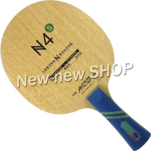 Galaxy YINHE N4s N 4s OFFENSIVE N-4 Upgrade Table Tennis Blade Shakehand FL for Ping Pong Paddle Racket Bat Table Tennis Balls