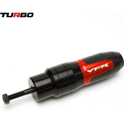 With LOGO "VFR" For HONDA VFR750 VFR800/F VFR 1200/F VTR 250 VFR40 Motorcycle CNC Accessoire Exhaust Slider Crash Pad Protector