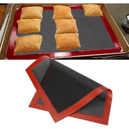 Silicone Baking Mat Sheet Bakeware Oven Non Stick Cookie Tray Heat Resistant
