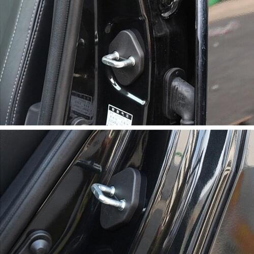 Car Styling Plastic Anti Rust Water Proof Door Lock Keys Key Buckle Cover 4pcs For Tesla Model 3 Model3 2018 2019 2020 2021
