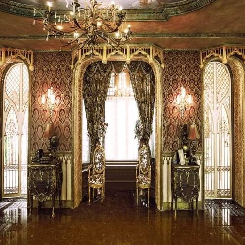 MEHOFOTO Vinyl Photography Background Vintage Castle Room Computer Printed Retro Backdrops for Photo Studio CM-6571