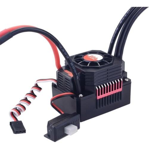 High Quality SURPASSHOBBY KK 80A ESC Waterproof Electric Speed Controller for 1/10 1/8 RC Car 3670 Brushless Motor