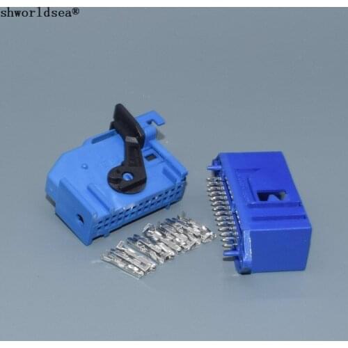 Worldgolden 26 Pin 185879-2 185226-2 Automobile Instrument Plug Automotive Female Male Conenctor ECU For VW