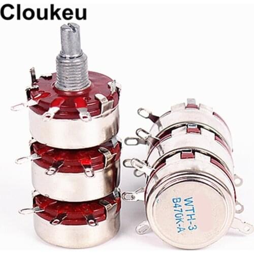 WTH118-3L 2W Potentiometer switch 2K2 4K7 10K 22K 47K 100K 220K 330K 470K 680K 1M 2M2