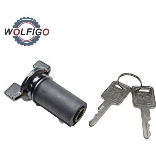 WOLFIGO Ignition Cylinder Lock With Keys for Jeep CJ5 CJ7 CJ8 WranglerYJ Cherokee XJ 8120081 8120081K 17250.03