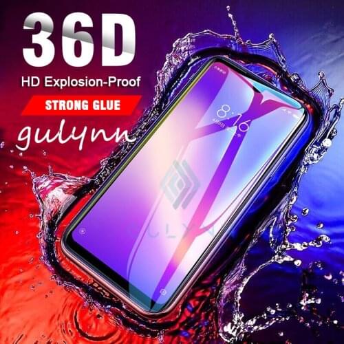 36D Glass For Xiaomi Redmi Note 9 8 7 6 Pro 8S 5 Plus 4X Note8 Screen Protector Tempered Glass For Xiaomi Mi 9 9T 8 Lite Cover