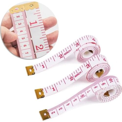 KAOBUY 3 PCS Soft Sewing Tape Measure Double Scale Body Sewing Flexible Ruler For Body Measurements Medical Measurement
