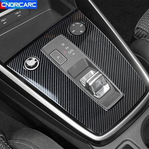 Car Center Console Gearshift Panel Frame Decorative Cover Sticker For Audi A3 2021 LHD Interior Accessories Decal