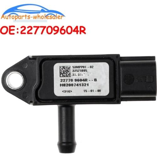 Car 227709604R 22771-1FE0A 8200741321 For NISSAN RENAULT 1.5 1.9 2.0 DCI 53MPP01-02 DPF Exhaust Differential Pressure Sensor