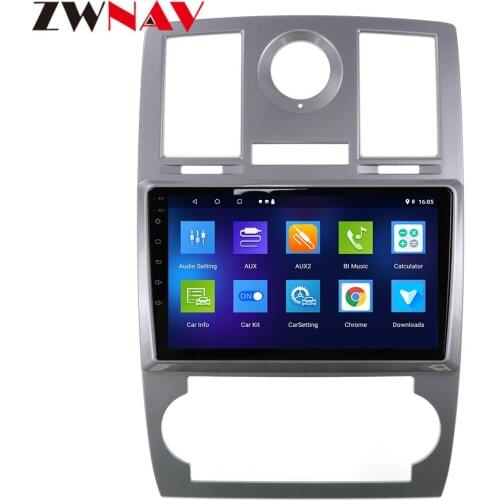 Android 10 4+128GB car multimedia player For Chrysler 300C Jeep Dodge 2004-2014 GPS Glonass navigation radio stereo head unit