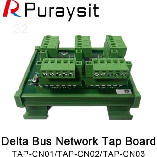 Delta Industrial Bus Network Tap Board TAP-CN01 TAP-CN02 TAP-CN03